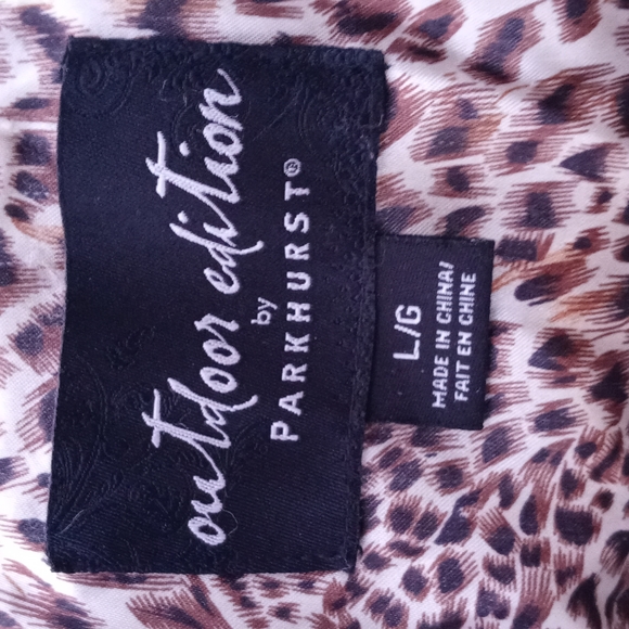 OUTDOOR EDITION BY PARKHURST LUXURIOUS FAUX FOX FUR COAT LIKE NEW - Picture 7 of 8